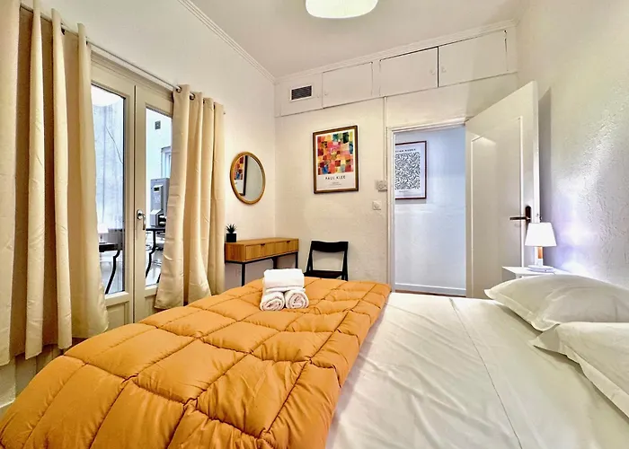 Aparthotel Riviera - Maison De La Poissonnerie - Vieille Ville - Grand Appartement 3 Piece Ac - 5Min De La Promenade Des Anglais